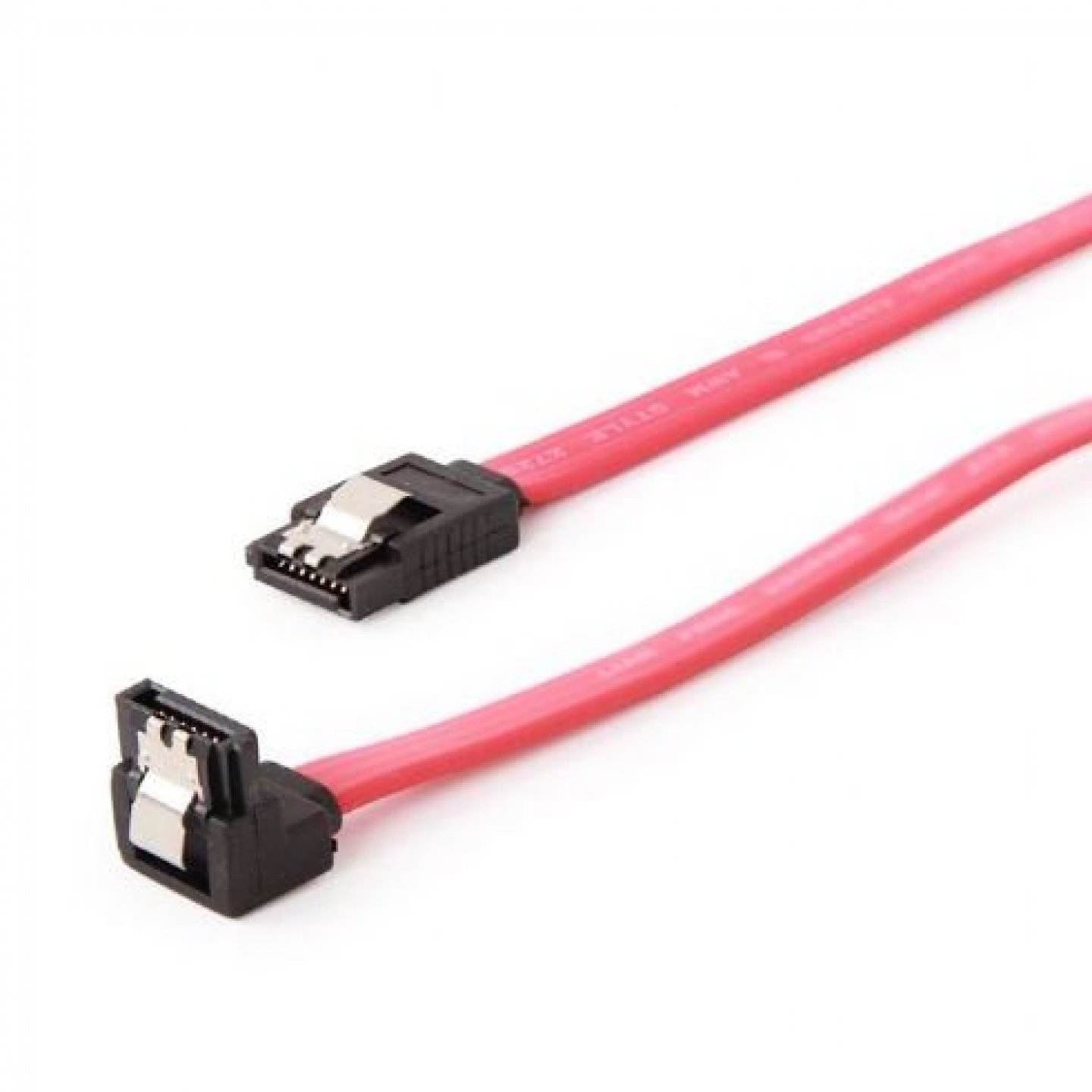 KÁBEL SATA3 HDD 0,5M L-ALAK GEMBIRD FÉMKÖRMÖS CC-SATAM-DATA90