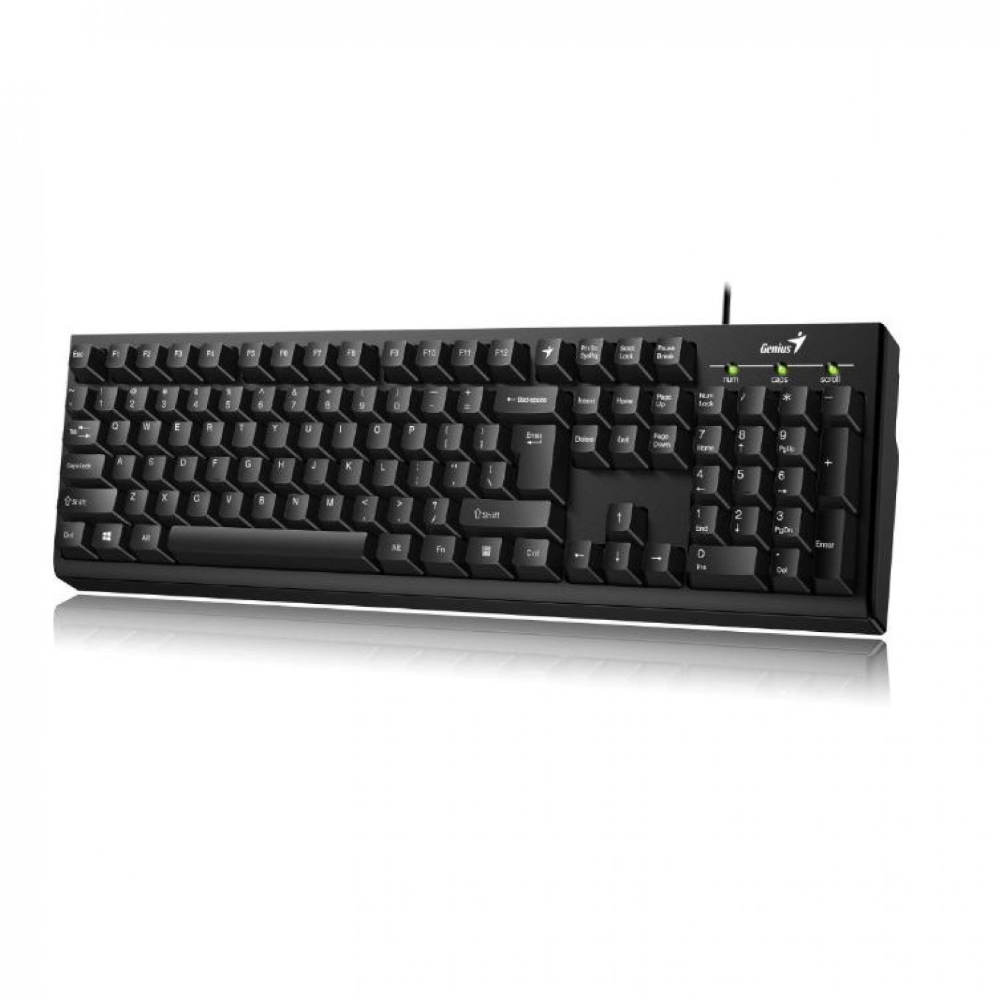 BILLENTYŰZET GENIUS KB-100 SMART BK HUN USB