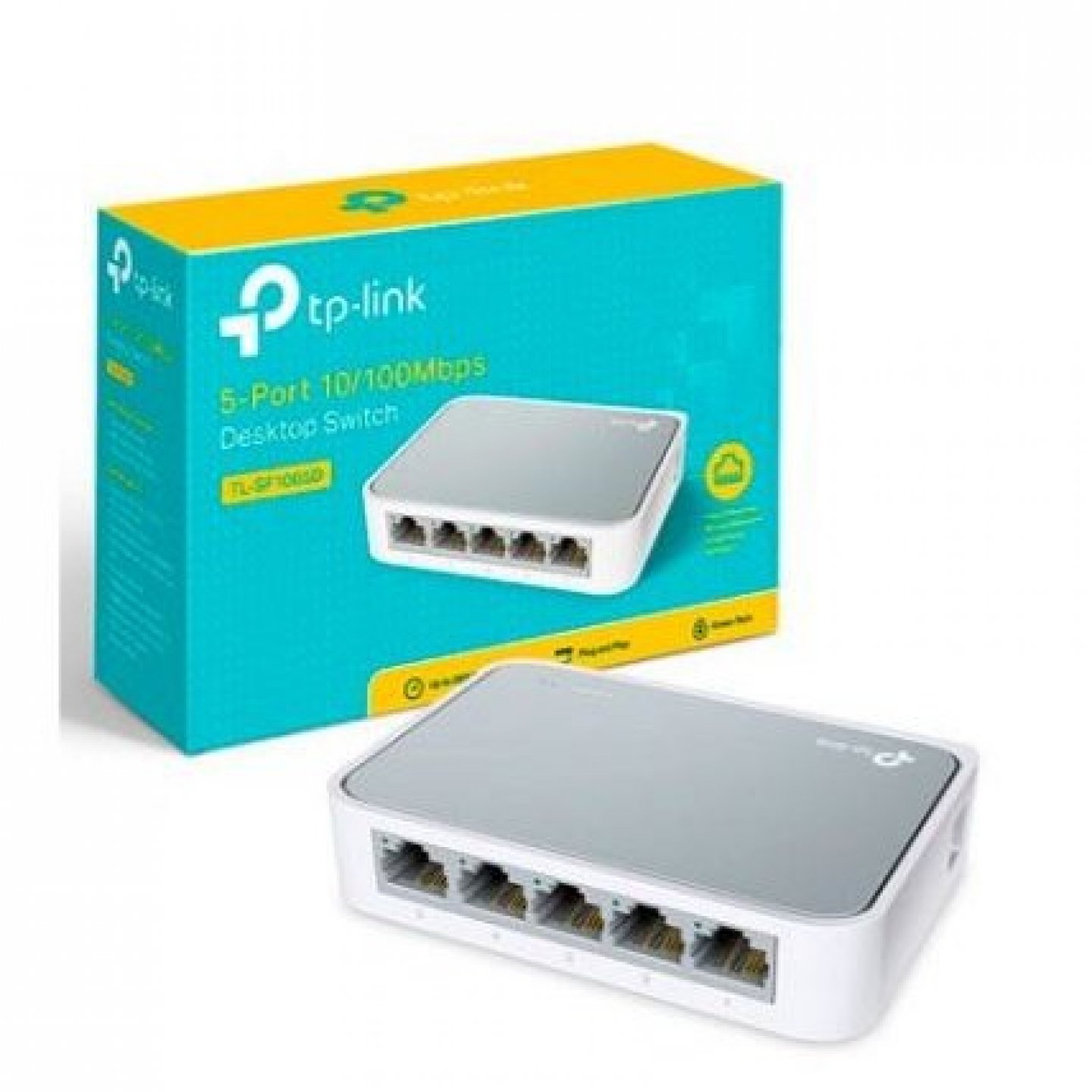 SWITCH TP-LINK TL-SF1005D 5 PORTOS